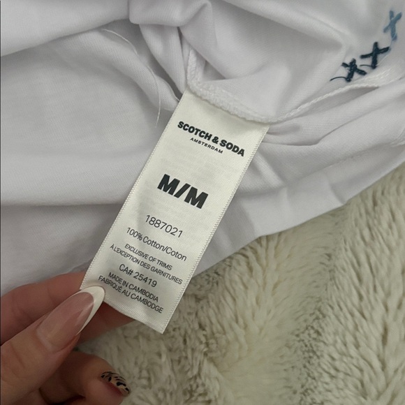 Scotch & Soda Graphic Tee – Size M | 100% Cotton | NYC Streetwear | NWT - Picture 6 of 7